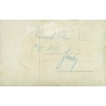 1915 - K.u.K. soldier in winter uniform with wand, full length, studio shot. Postcard, photo sheet. (2791892)