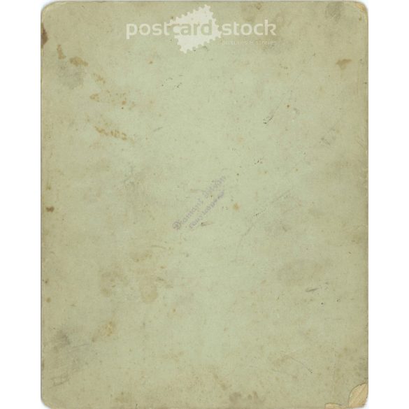 Full-length group portrait of talented young pub men. It was made by István Diamant’s photography studio. Cabinet photo / hardback photo. (2791897)