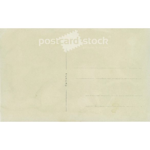 Photo of a full-length man from the 1920s in a hat and winter coat. Original paper image. Postcard, photo sheet. (2791909)