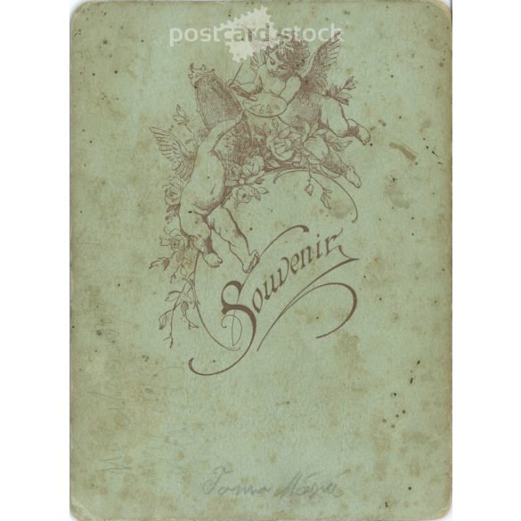 Grandmother and grandchildren, even before the war. Cabinet photo / hardback photo / business card. (2791916)