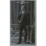 Talented, middle-aged man, full-length, studio photo.  Cabinet card / CDV photo / hardback photo. (2791919)