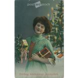 Christmas card. Colored photo sheet. (2791923)