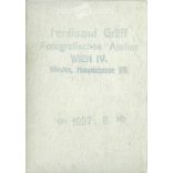 1927 - Portrait of a young man in Ferdinand Graff’s photo studio. Vienna. Original paper image. (2791946)