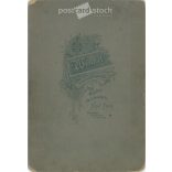 Studio photo of a talented young man in full length. New York. Cabinet photo / hardback photo / business card, CDV photo taken in Wendel’s photo studio. (2791952)