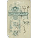 Cabinet photo taken in the photo studio of Fantó and Steiner, Gyöngyös. Ferenc Gyurasovits, artistic portrait photo.  Cabinet card / CDV photo / hardback photo. (2791957)