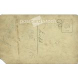 1925 - Group portrait, probably musicians. Original paper image. Postcard, photo sheet. (2791968)