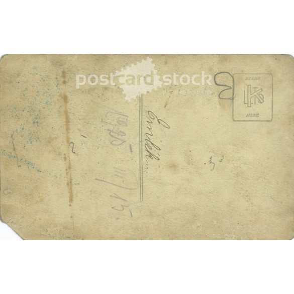 1925 - Group portrait, probably musicians. Original paper image. Postcard, photo sheet. (2791968)