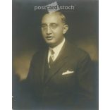 Studio photo of young middle class man. Original paper image. Around the 1930s. (2791984)