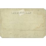 circa 1905 - Young woman with her father with a young foal going to the fair. Original paper image. Postcard, photo sheet. (2791995)