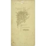 circa 1910 - Full-length cabinet photo taken in Károly Pobuda’s photography studio. Budapest. Talented young lady in bright elegant dress.  Cabinet card / CDV photo / hardback photo. (2792000)