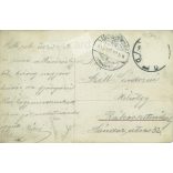 1913 - Balázs Hüvösvölgy restaurant. Budapest. Original paper image, postcard, photo sheet. (2792031)