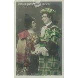 1907 - Színház fajta. Párizs. Eredeti papírkép, színezett fotólap, képeslap. (2792033)