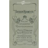 Theodor Krameyer, Photography Studio, France, Metz. Full-length photo of first communion little boy.  Cabinet card / CDV photo / hardback photo. (2792034)