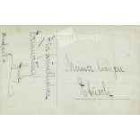 1913 - Ladies relaxing in a park. Original paper image. Postcard, photo sheet. (2792040)