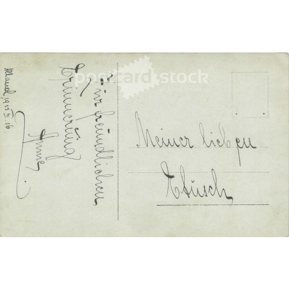 1913 - Ladies relaxing in a park. Original paper image. Postcard, photo sheet. (2792040)