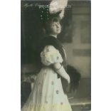 1909 - Elvyn Myrtle (born 1887-1975) American pianist and composer, antique original GERLACH photo postcard. Original paper image. Photo sheet (2792045)