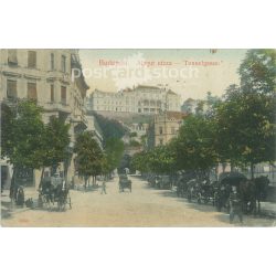   1914 - Budapest, Alagút Street. Colored photo sheet, postcard. (2792051)