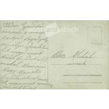 Street shoemaker Lajos Hegedűs and his family. Black and white photo sheet, postcard. (2792058)