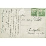 1918 - Magyaróvár. State, civilian Girls’ School. Colored photo sheet, postcard. (2792061)