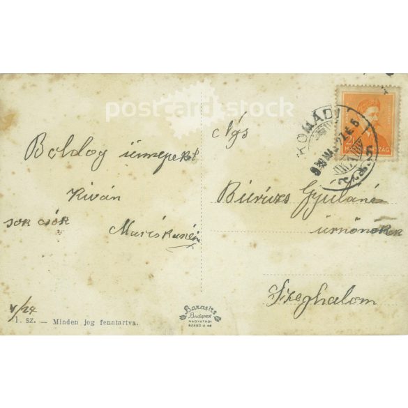 1939 - Komádi. Black and white photo sheet, postcard. (2792062)