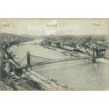 1914 - Budapest. View. Black and white photo sheet, postcard. (2792064)