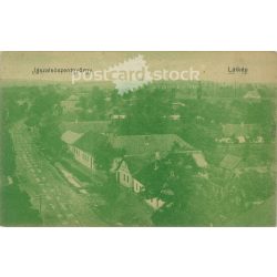   1924 – György Jászalsószent. View. Colored photo sheet, postcard. (2792065)