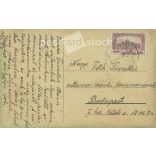 1924 - György Jászalsószent. View. Colored photo sheet, postcard. (2792065)