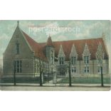 Albright, Library. Colored photo sheet, postcard. (2792066)