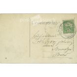 1908 - Greetings from Mezőkövesd. Mezőkövesdi Matyó folk costume. Colored photo sheet, postcard. (2792087)