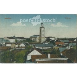   1908 - View of Mezőtúr. Colored photo sheet, postcard. (2792089)