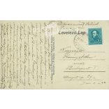 1916 - Szólád. Main Street. Black and white photo sheet, postcard. (2792093)