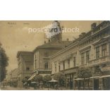 1912 - Miskolc. Theater. Paper image, photo sheet, postcard made with a browning process. (2792094)