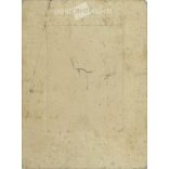 arly 1900s. Half-length photo of a young couple. Covered on rustic, embossed cardboard. Original paper image. (2792122)