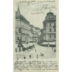   1903 - Zagreb. Black and white photo sheet, postcard. (2792126)