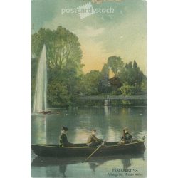   Early 1900s - Frankfurt, Palm Garden. Colored photo sheet, postcard. (2792128)
