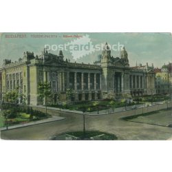   1908 - Budapest, Stock Exchange Palace. Colored photo sheet, postcard. (2792131)