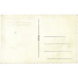 1920s. First Holy Communion girl, in Hungarian dress. Károlyi Photo Studio, Rákosszentmihály. Colored photo sheet, greeting card. (2792136)