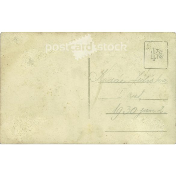 1941 - Romantic postcard. Colored photo sheet. (2791704)