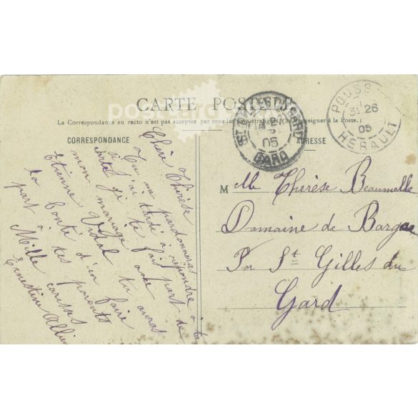 1931 - French, romantic postcard. Black and white photo sheet. (2792144)