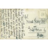 1919 - A group of young bathers. Black and white photo sheet, postcard. (2792145)