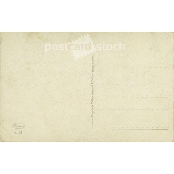 Early 1900s. Italian, romantic, black and white photo card, postcard. (2792146)