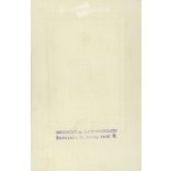 Studio Hunnia, portrait of a young woman. Black and white paper image, mounted on cardboard. (2792150)