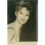 1965 - Brigitte Bardot. East German postcard, VEB Progress Film-Vertrieb, Berlin, no. 2. 289. Black and white original paper image. (2792151)