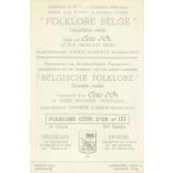 One of the color photos made to illustrate the second series of FOLKLORE BELGE. Offset printing. (2792160)