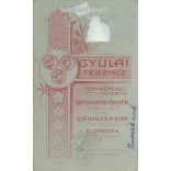 aged man. Produced by Ferencz Gyulai’s photography studio, György Sepsiszent.  Cabinet card / CDV photo / hardback photo. (2792187)