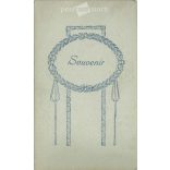 1920s - Studio portrait of a young woman. Its maker is unknown.  Cabinet card / CDV photo / hardback photo. (2792195)