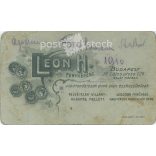 1910 - Studio portrait of a middle-aged, elegant gentleman, Artúr Grohmann. It was made by Leon H.’s photography studio in Budapest.  Cabinet card / CDV photo / hardback photo. (2792198)