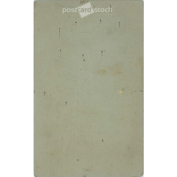 Produced by Jenő Róna, photography studio, Szászváros.  Cabinet card / CDV photo / hardback photo. (2792202)