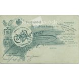 Early 1900s - Full-length studio photo of a middle-aged, elegant, knitting lady. Made by Carl Pietzner, photographic studio, Vienna.  Cabinet card / CDV photo / hardback photo. (2792204)