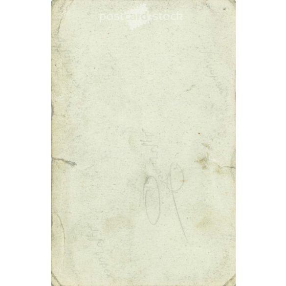 1936 - Sitting on a bench. The picture was taken in Hungary, the maker is unknown. Original paper image. (2792218)